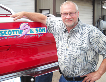 Bob Scott, owner of Scottie & Son Auto Center.